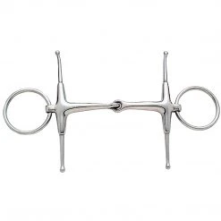 Weatherbeeta Korsteel Stainless Steel Jointed Fulmer Snaffle Bit Horse Bits