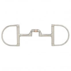 English Riding Supply Metalab Magic Copper Roller Relaxation Dee Bit Horse Bits