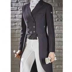 Equiline Women's Marilyn Dressage Tail Coat In X-Cool Evo 16 Equiline Women's Marilyn Dressage Tail Coat In X-Cool Evo