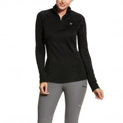 Baselayers Ariat Women's Sunstopper 2.0 1/4 Zip Baselayer Long Sleeve 85 Baselayers Ariat Women's Sunstopper 2.0 1/4 Zip Baselayer Long Sleeve