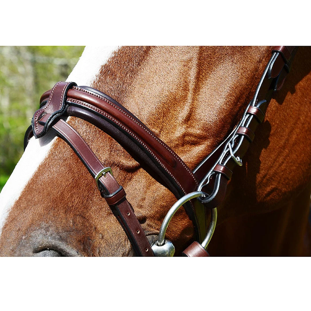 KL Select Italia Burghley Eventing Bridle 4 KL Select Italia Burghley Eventing Bridle