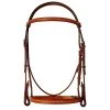 English Bridles Edgewood 5/8" Fancy Stitched Raised Bridle 2 English Bridles Edgewood 5/8" Fancy Stitched Raised Bridle