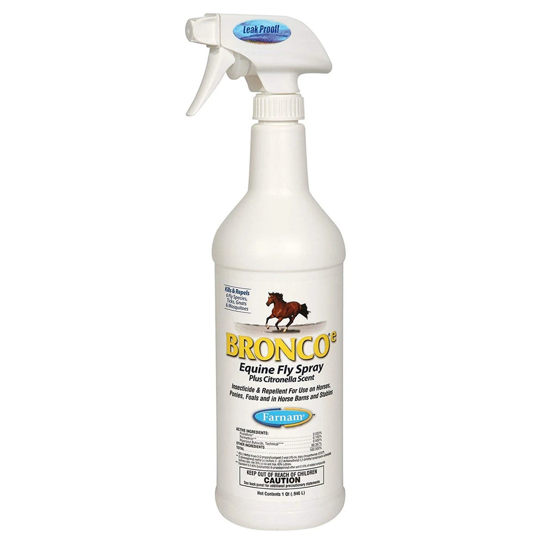 Animal Health Inc BRONCO Equine Fly Spray 3 Animal Health Inc BRONCO Equine Fly Spray