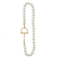 Catherine Canino Jewelry Catherine Canino Classic Equestrian Pearl Necklace