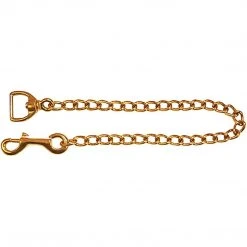 Intrepid Solid Brass Chain Halters & Leads