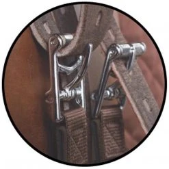 JPC Equestrian Saddle Pads & Fittings Lettia Coolmax Clik Girth 7 JPC Equestrian Saddle Pads & Fittings Lettia Coolmax Clik Girth