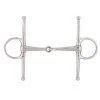 Weatherbeeta Korsteel Stainless Steel Full Cheek Snaffle Bit
