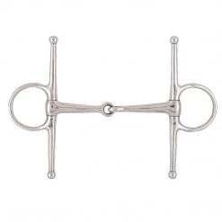 Weatherbeeta Korsteel Stainless Steel Full Cheek Snaffle Bit