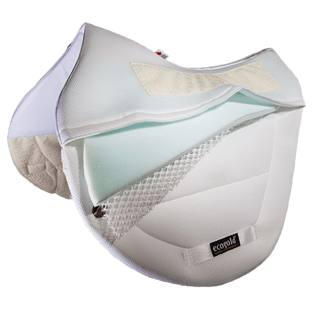 Saddle Pads & Fittings EcoGold Coolfit Cross Country Saddle Pad 4 Saddle Pads & Fittings EcoGold Coolfit Cross Country Saddle Pad
