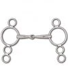 Toklat Originals Snaffle 4-Ring Continental Gag Horse Bits
