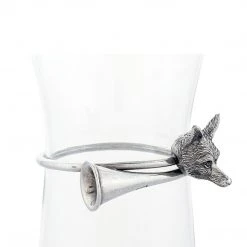 Arthur Court Equestrian Hunt Horn Wine Carafe Equestrian Decor