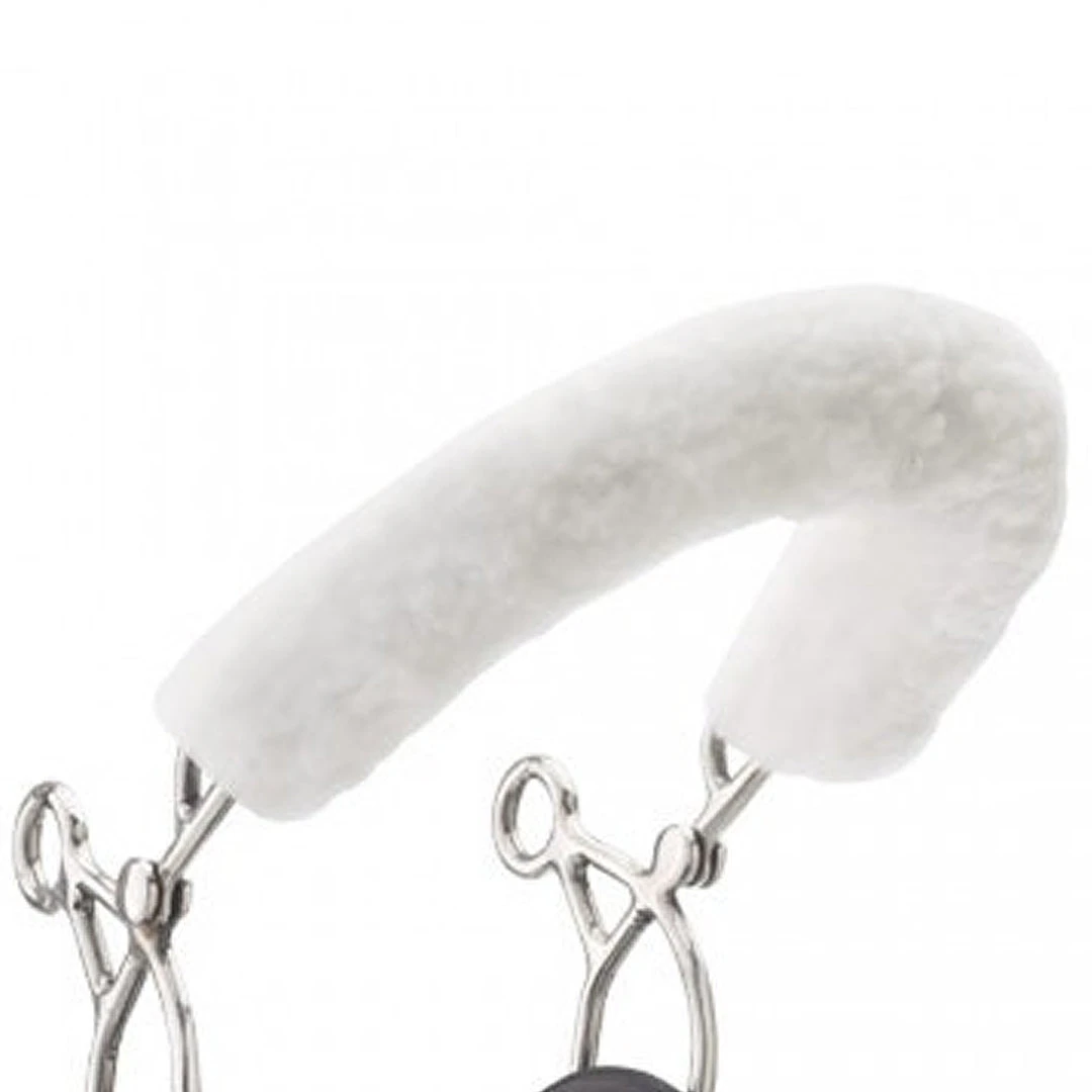 English Riding Supply Centaur Synthetic Fleece Hook And Loop Hackamore Noseband Cover Horse Bits 3 English Riding Supply Centaur Synthetic Fleece Hook And Loop Hackamore Noseband Cover Horse Bits