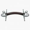 Equine Industries Trust Full Cheek Leather Gag Bit Horse Bits