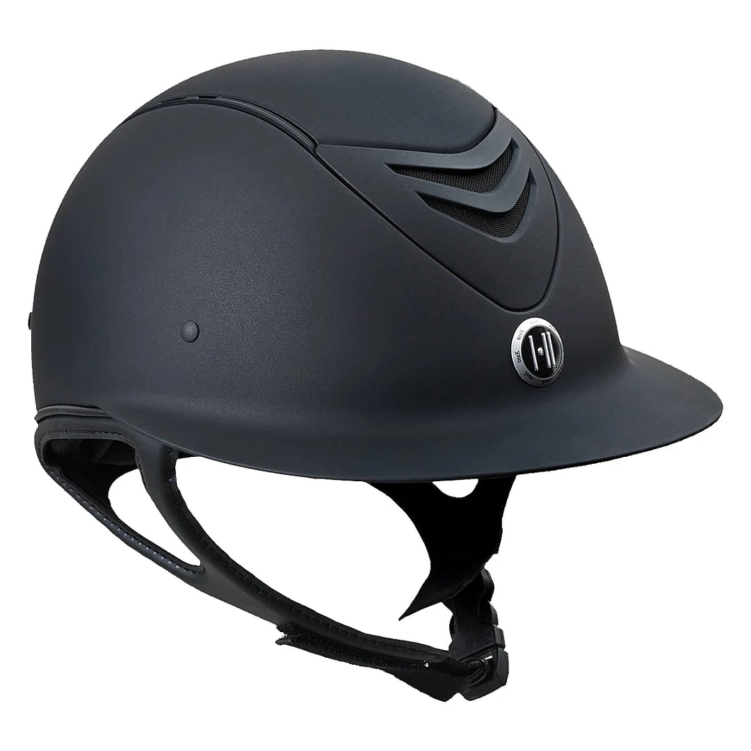 English Riding Supply Helmets One K Defender AVANCE Wide Brim Helmet - Black Matte 3 English Riding Supply Helmets One K Defender AVANCE Wide Brim Helmet - Black Matte