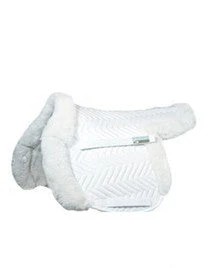 Fleeceworks Therawool Field Hunter With Reinforced Front Roll Saddle Pads & Fittings