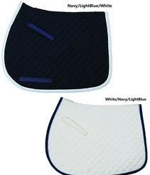 JPC Equestrian Saddle Pads & Fittings TuffRider Basic All Purpose Pad With Trim And Piping