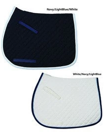 JPC Equestrian Saddle Pads & Fittings TuffRider Basic All Purpose Pad With Trim And Piping