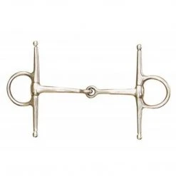English Riding Supply Centaur Small Cheek Eggbutt Full Cheek Snaffle Bit Horse Bits