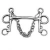 Weatherbeeta Horse Bits Korsteel Stainless Steel Mullen Mouth Pelham Bit
