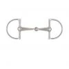 Weatherbeeta Horse Bits Korsteel Stainless Steel Thick Hollow Mouth Hunter Dee Snaffle Bit