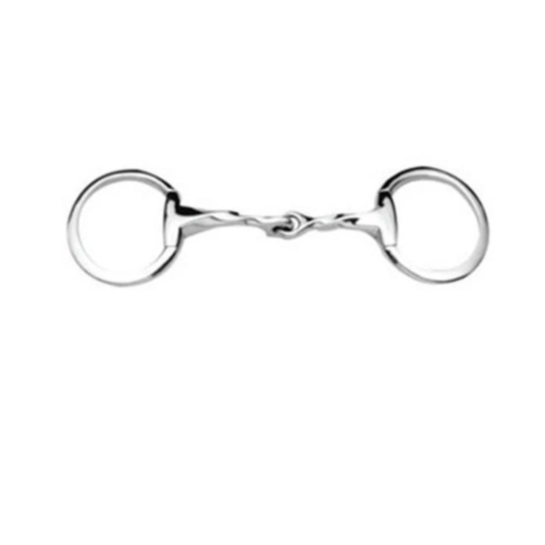 Weatherbeeta Korsteel Stainless Steel Slow Twist Eggbutt Snaffle Bit 3 Weatherbeeta Korsteel Stainless Steel Slow Twist Eggbutt Snaffle Bit