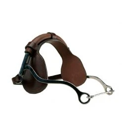Partrade Horse Bits Metalab Hackamore With Padded Leather Noseband