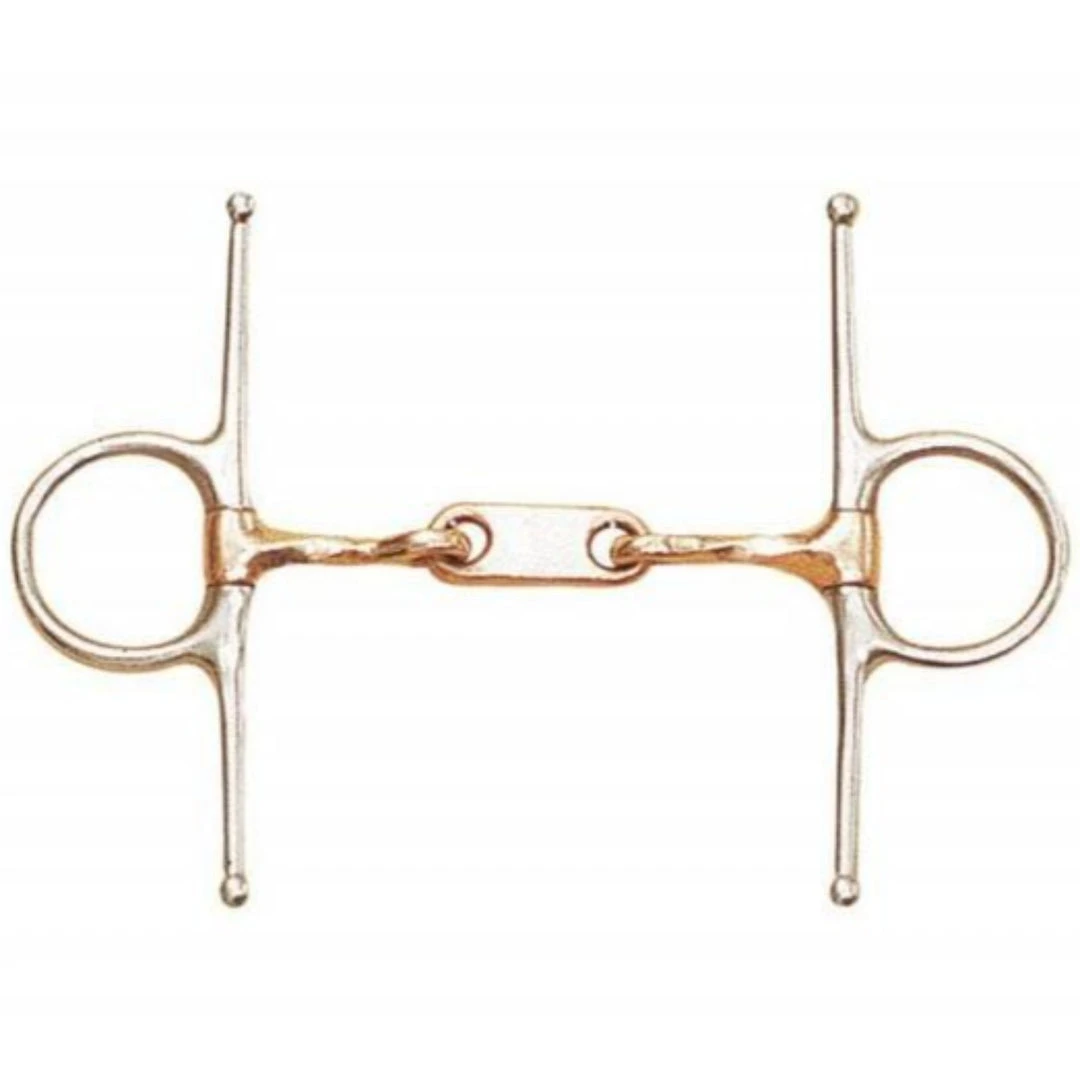 English Riding Supply Centaur Stainless Steel Dr Bristol Full Cheek With Twisted Copper Mouth Bit Horse Bits 3 English Riding Supply Centaur Stainless Steel Dr Bristol Full Cheek With Twisted Copper Mouth Bit Horse Bits