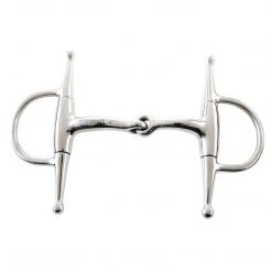 Weatherbeeta Horse Bits JP Korsteel Jointed Full Cheek Eggbutt Snaffle Bit