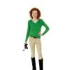 English Riding Supply Ovation Child's Lauren Pull On Euro Seat Breeches
