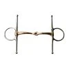 Weatherbeeta JP Korsteel Copper Mouth Full Cheek Snaffle Bit