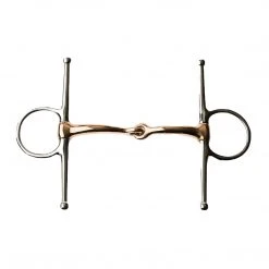Weatherbeeta JP Korsteel Copper Mouth Full Cheek Snaffle Bit