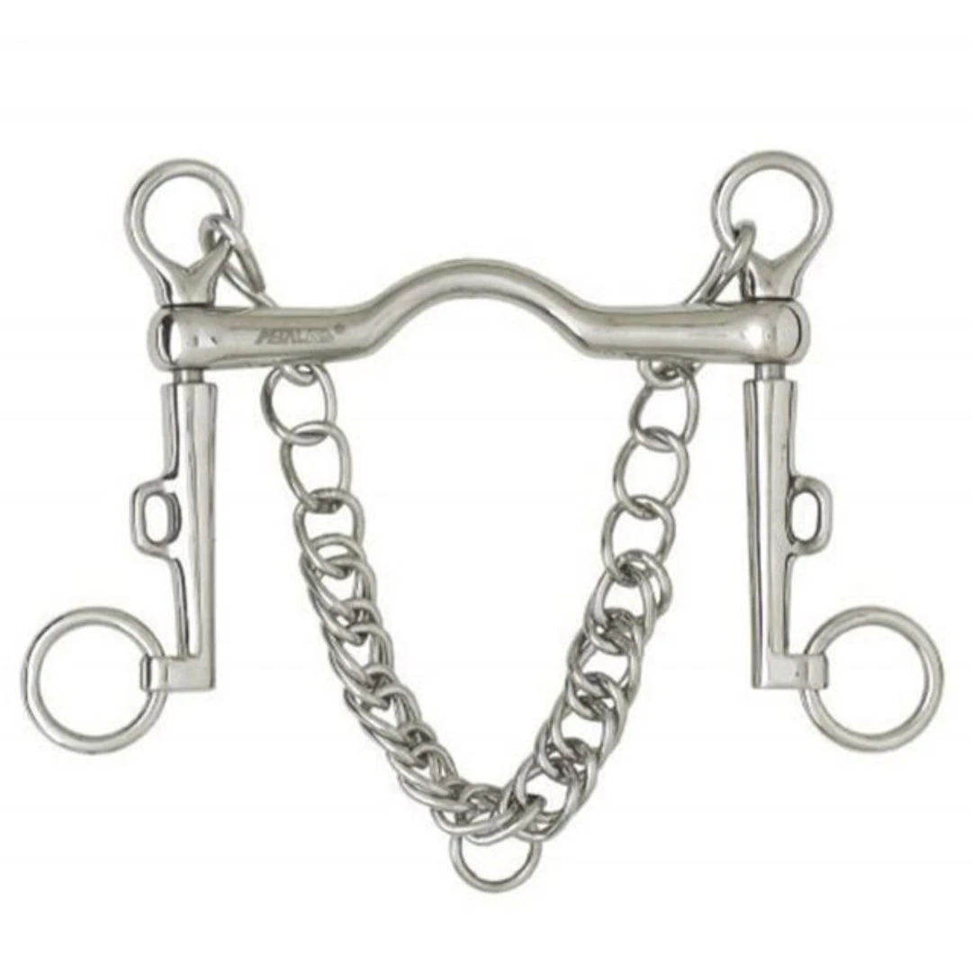 English Riding Supply Centaur Stainless Steel Weymouth Curb Bit With 8cm Sliding Cheeks 3 English Riding Supply Centaur Stainless Steel Weymouth Curb Bit With 8cm Sliding Cheeks