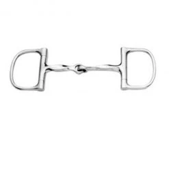 Weatherbeeta Horse Bits Korsteel Stainless Steel Slow Twist Dee Snaffle Bit