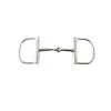 Weatherbeeta Korsteel Stainless Steel Barrel Dee Ring Snaffle Bit 2 Weatherbeeta Korsteel Stainless Steel Barrel Dee Ring Snaffle Bit