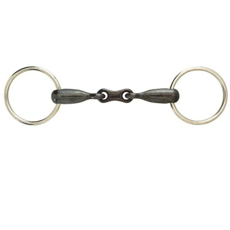 Weatherbeeta Horse Bits Korsteel Sweet Iron French Link Loose Ring Snaffle Bit 3 Weatherbeeta Horse Bits Korsteel Sweet Iron French Link Loose Ring Snaffle Bit