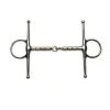 Weatherbeeta Horse Bits Korsteel Copper And Steel Roller Mouth Full Cheek Snaffle Bit
