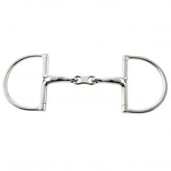 Weatherbeeta Horse Bits JP Korsteel Stainless Steel French Link Hunter Dee Ring Snaffle Bit