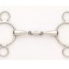 English Riding Supply Ovation Elite Solid Stainless Steel 2-Ring Gag Horse Bits 2 English Riding Supply Ovation Elite Solid Stainless Steel 2-Ring Gag Horse Bits