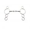 Weatherbeeta Korsteel Stainless Steel French Link 3 Ring Dutch Gag Bit Horse Bits 2 Weatherbeeta Korsteel Stainless Steel French Link 3 Ring Dutch Gag Bit Horse Bits