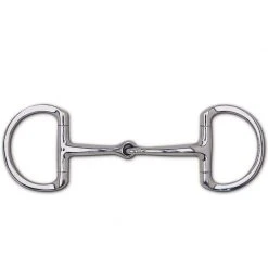 Toklat Originals Toklat Stainless Steel Thin Snaffle Dee - 3 1/4" Rings
