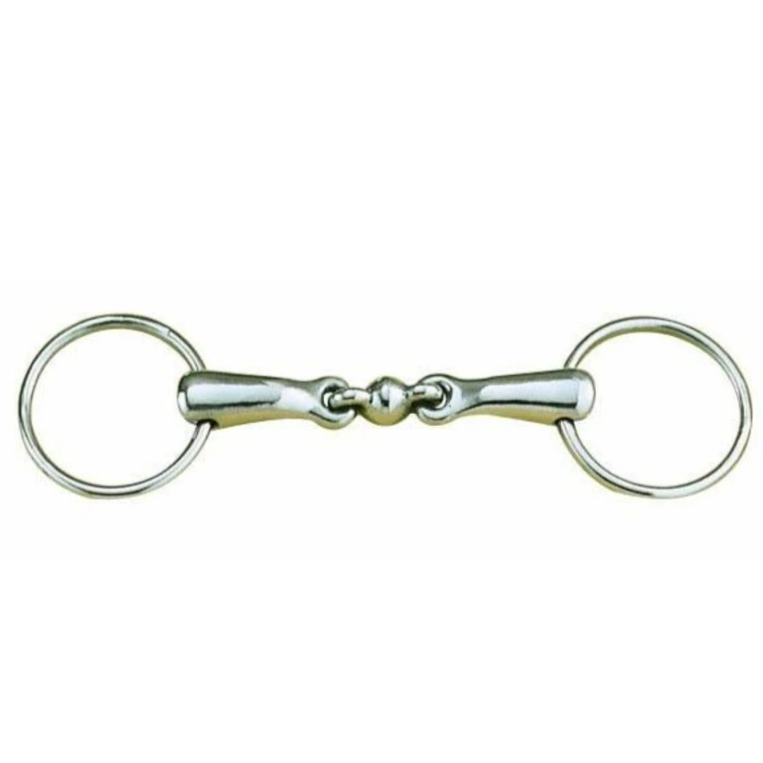 English Riding Supply Centaur Jointed Berry Loose Ring Bit Horse Bits 3 English Riding Supply Centaur Jointed Berry Loose Ring Bit Horse Bits