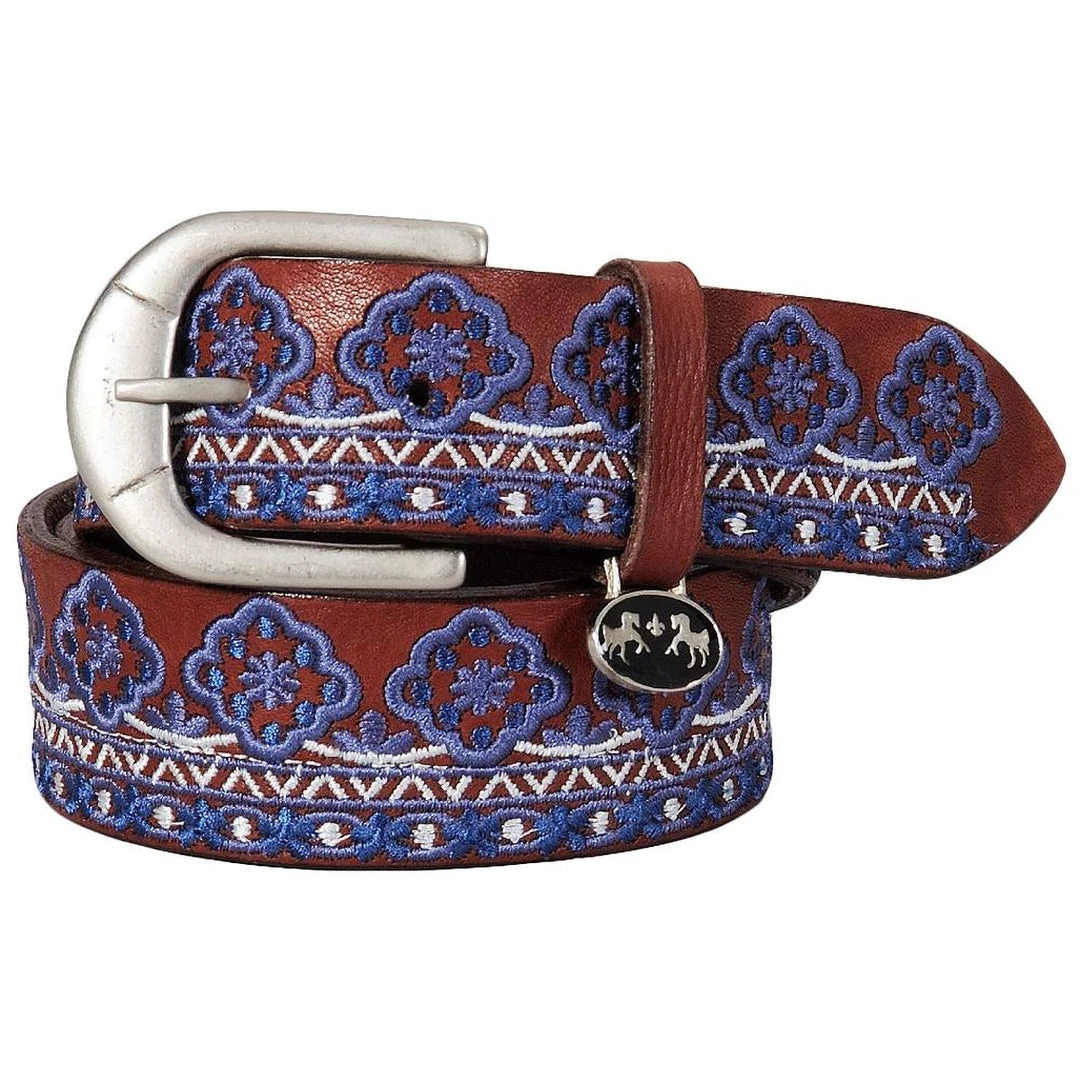 JPC Equestrian Equine Couture Angela Leather Belt 3 JPC Equestrian Equine Couture Angela Leather Belt