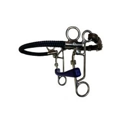 French Equestrian Jump'in Flexible Rubber Combination Bit Horse Bits