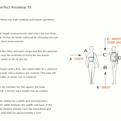 Riding Vests Charles Owen Outlyne Ladies Vest- Black/Graphite