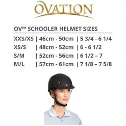 English Riding Supply Ovation Deluxe Schooler Helmet Helmets 21 English Riding Supply Ovation Deluxe Schooler Helmet Helmets