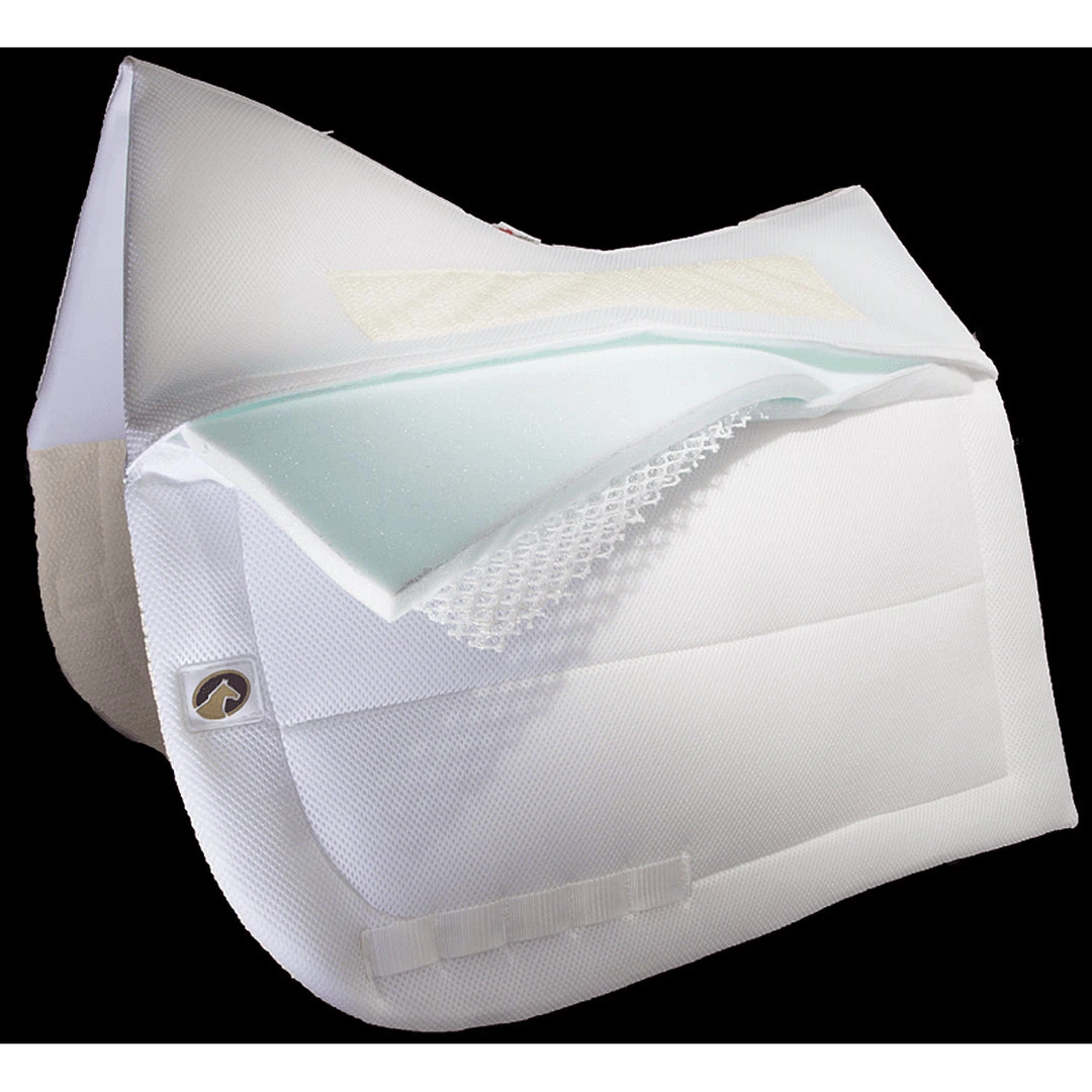 Saddle Pads & Fittings EcoGold Coolfit Dressage Saddle Pad 6 Saddle Pads & Fittings EcoGold Coolfit Dressage Saddle Pad