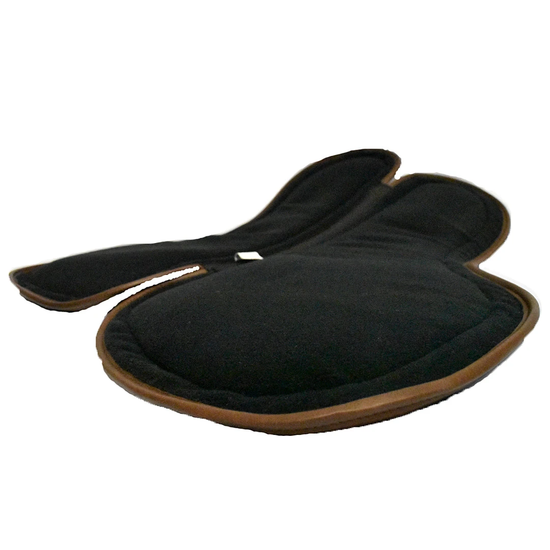Ogilvy Equestrian Ogilvy Sleek Leather Jump Gummy Half Pad 8 Ogilvy Equestrian Ogilvy Sleek Leather Jump Gummy Half Pad