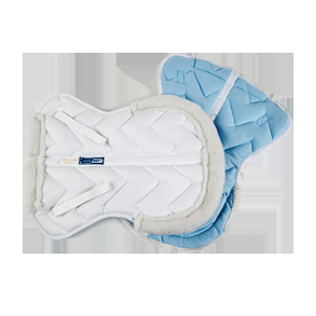 JPC Equestrian Saddle Pads & Fittings Lettia Coolmax Lined Half Pad 3 JPC Equestrian Saddle Pads & Fittings Lettia Coolmax Lined Half Pad