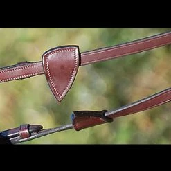 Sagmae Dyon Leather Rubber Reins 9 Sagmae Dyon Leather Rubber Reins