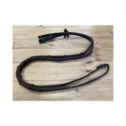 French Equestrian Jump'in Rubber Reins With Stops - Week Collection 7 French Equestrian Jump'in Rubber Reins With Stops - Week Collection
